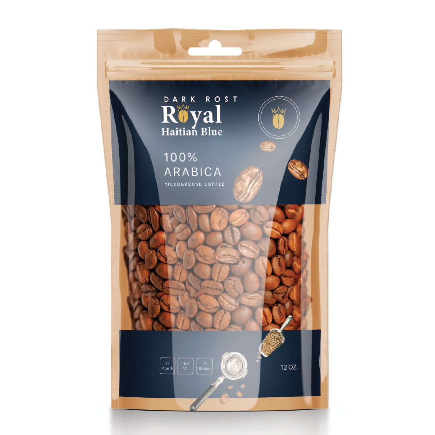 Royal Blue Dark Roast Haitian Coffee