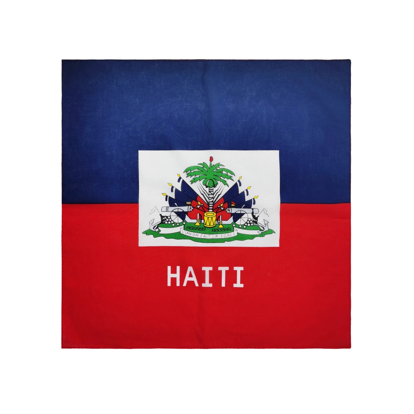Haitian Flag Bandana 22in x 22in