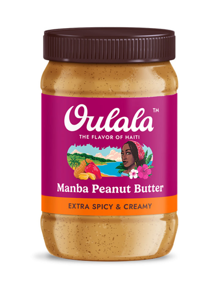 Oulala Extra Spicy Creamy Haitian Manba Peanut Butter