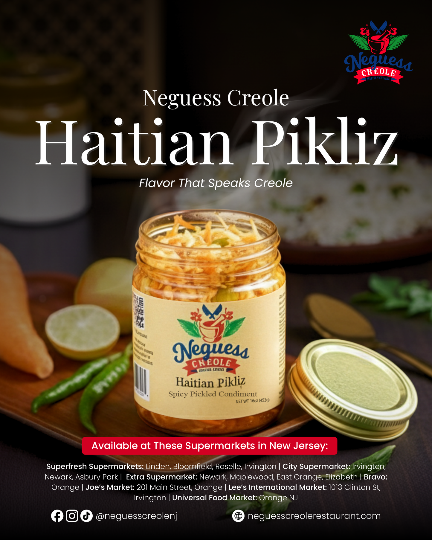 Neguess Creole Haitian Pikliz
