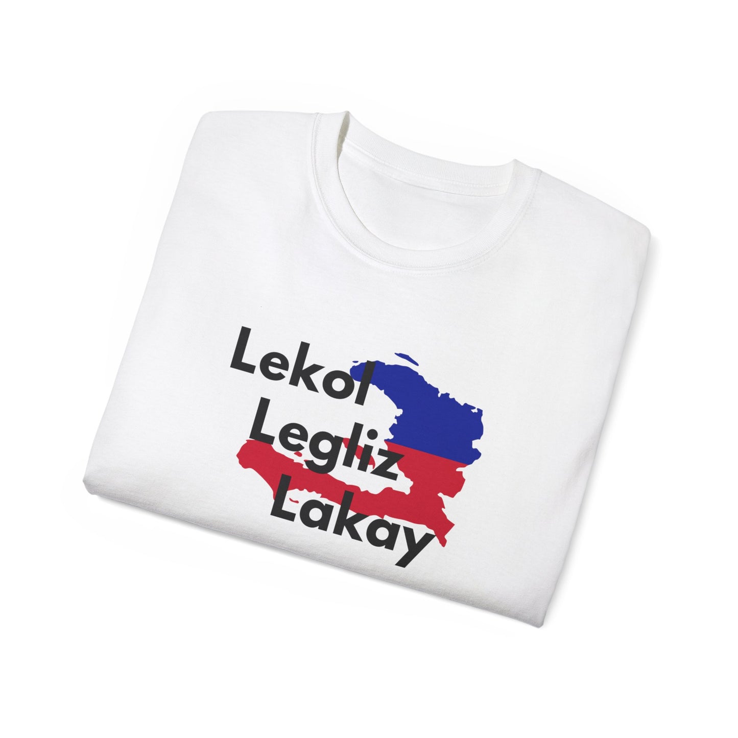 Lekol Legliz Lakay Tee Shirt - Sand / Tan