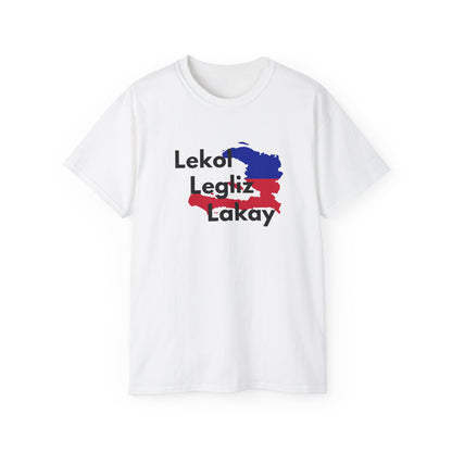 Lekol Legliz Lakay Tee Shirt - Black