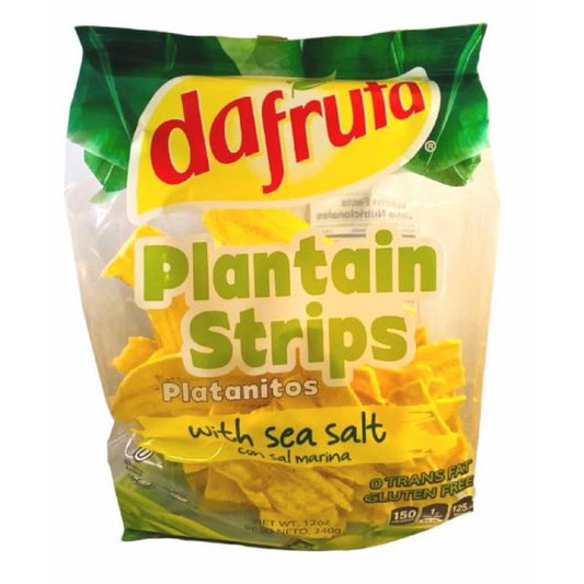 Dafruta Plantain Strips with Sea Salt