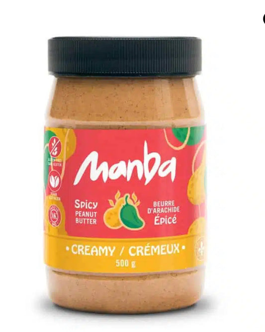 Manba Spicy Creamy Peanut Butter