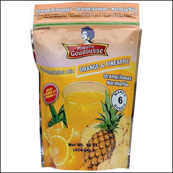 Madame Gougousse Orange Pineapple Juice Flavor Mix